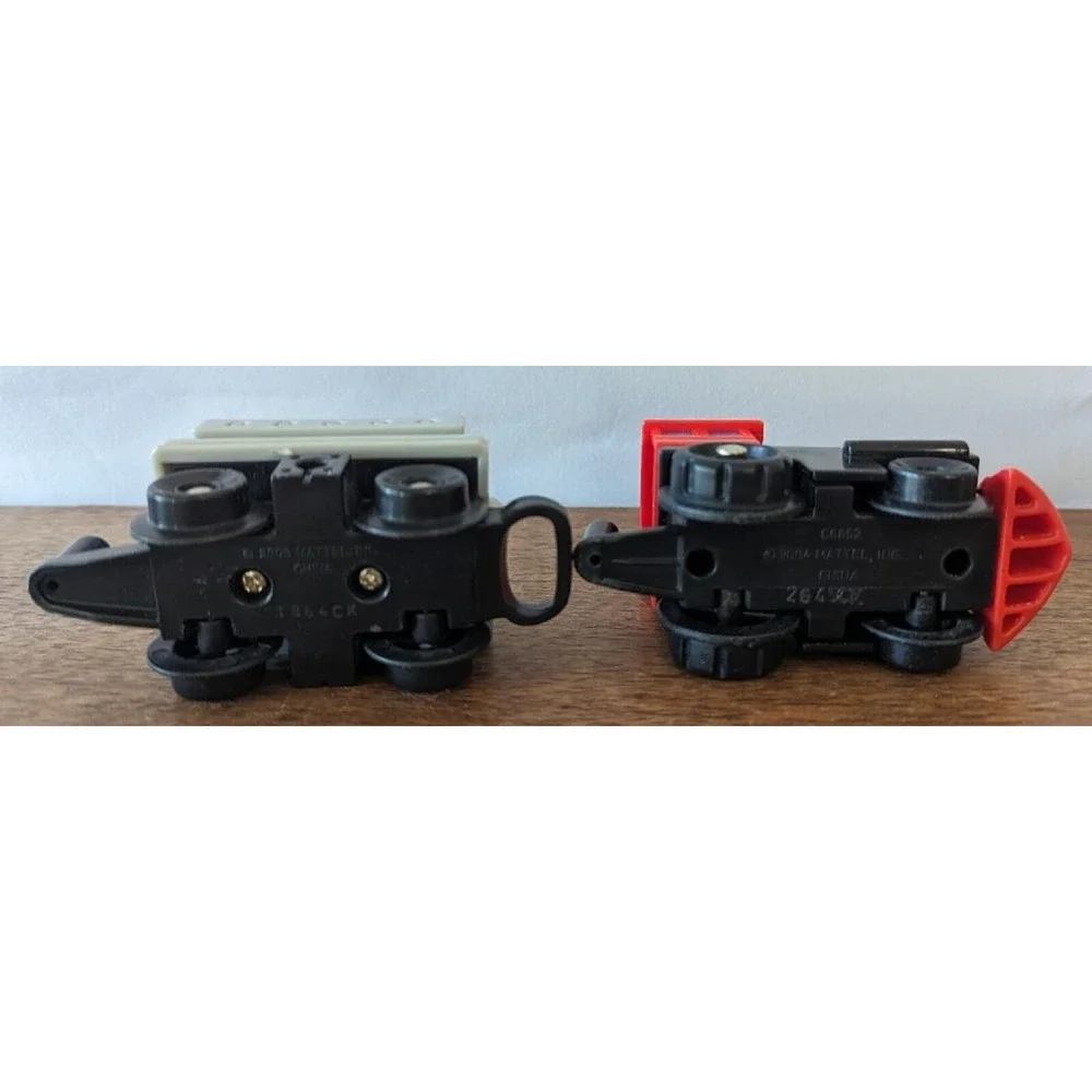 Geotrax B1836 Tracktown Railway Coal Mine Fisher Price As Shown with Two Cars